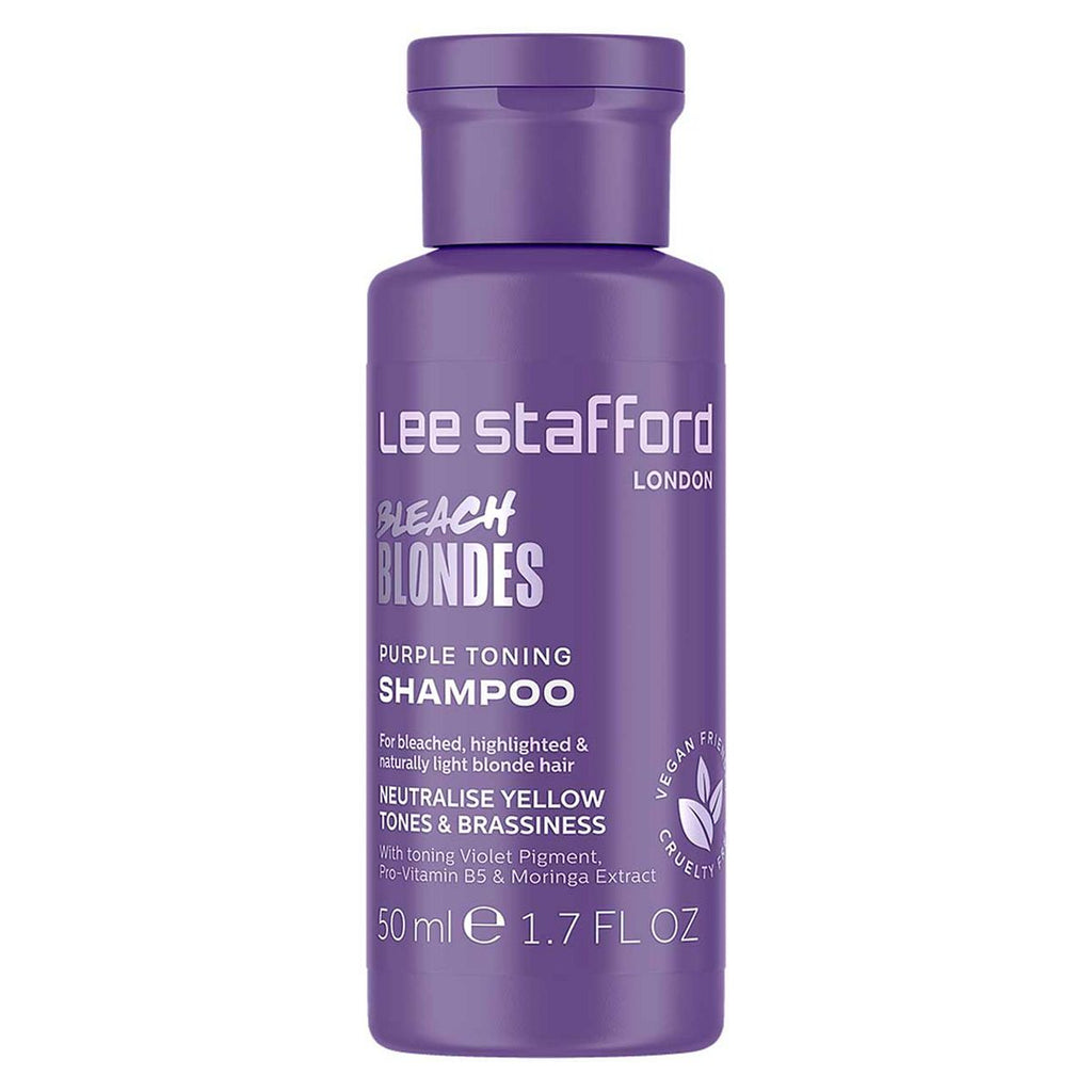 Lee Stafford Bleach Blondes Purple Toning Shampoo 50ml