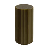 Habitat Ribbed Pillar - Wild Mint & Peach GOODS Sainsburys   