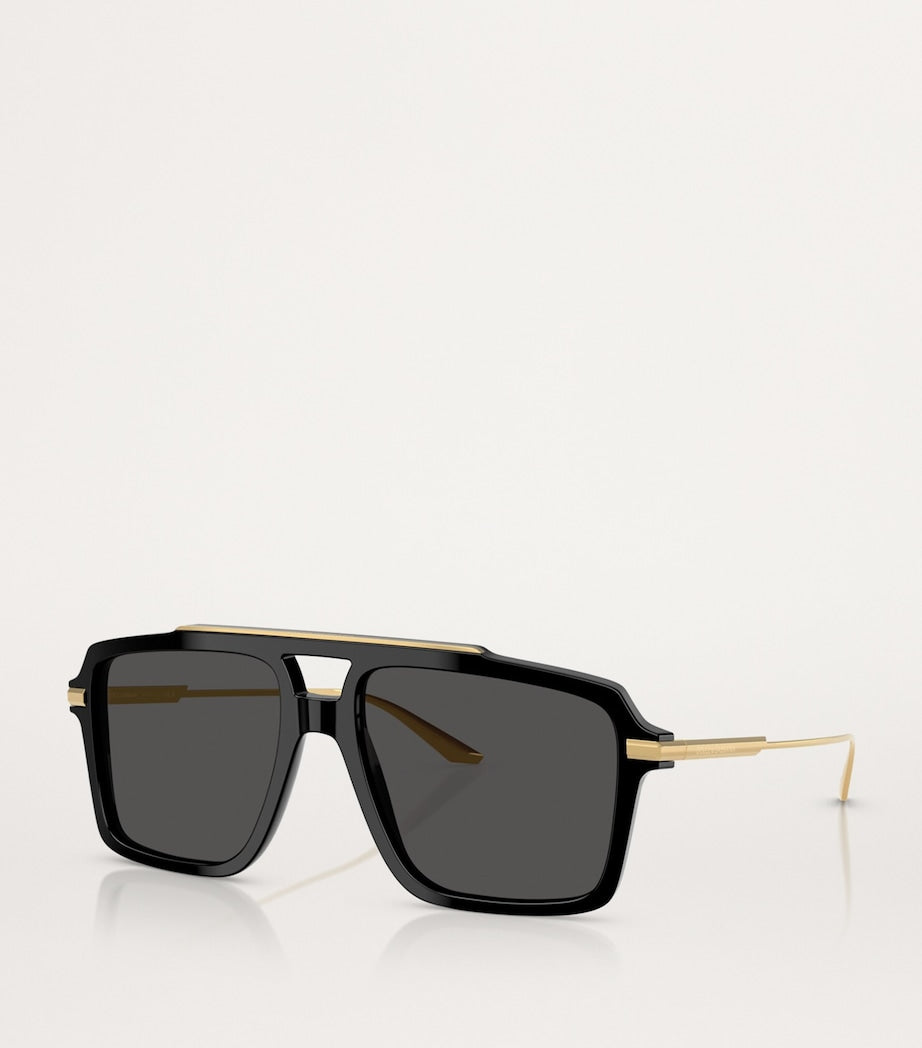 Dolce&Gabbana acetate aviator sunglasses - British product