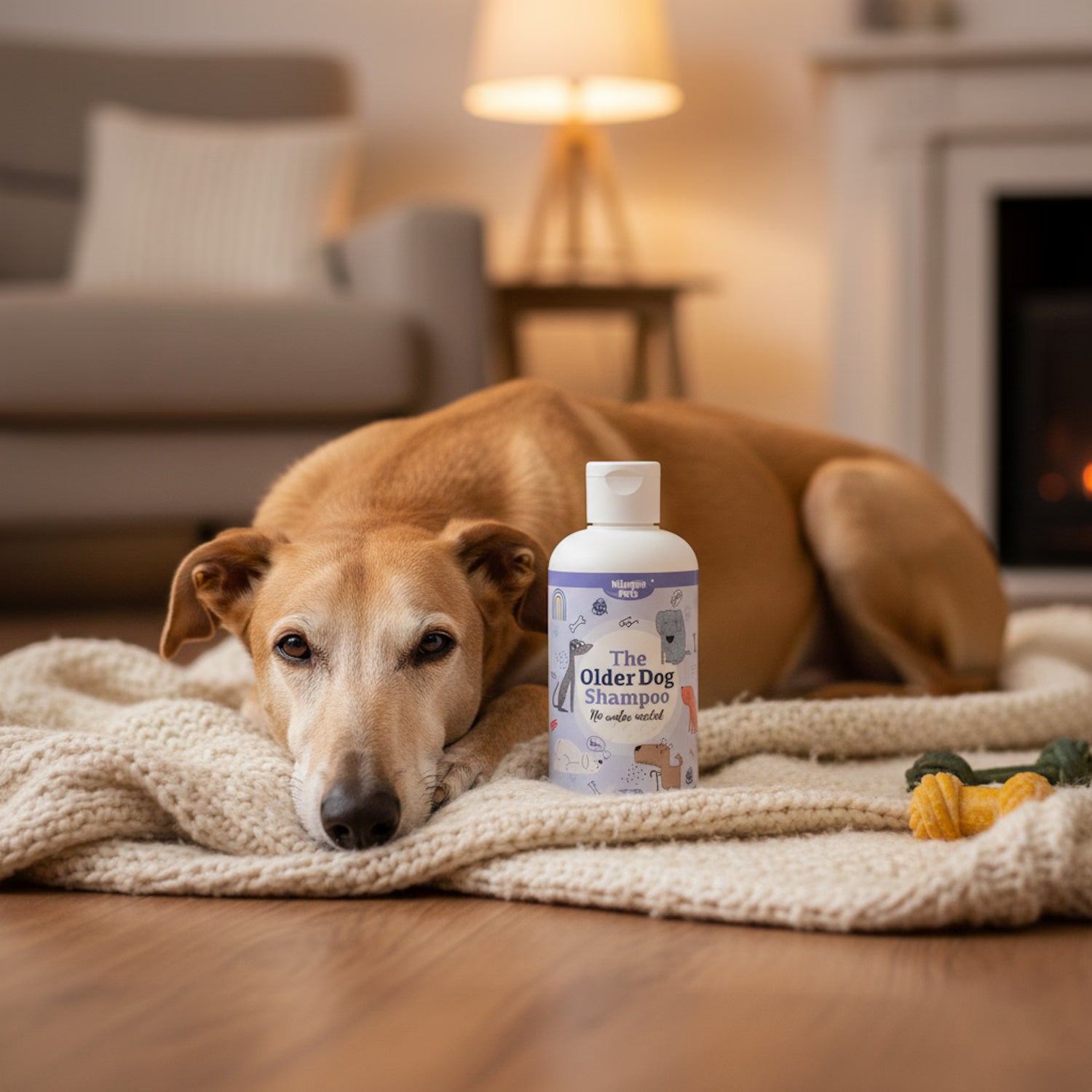 Older Dog towel-off shampoo 500ml - British product