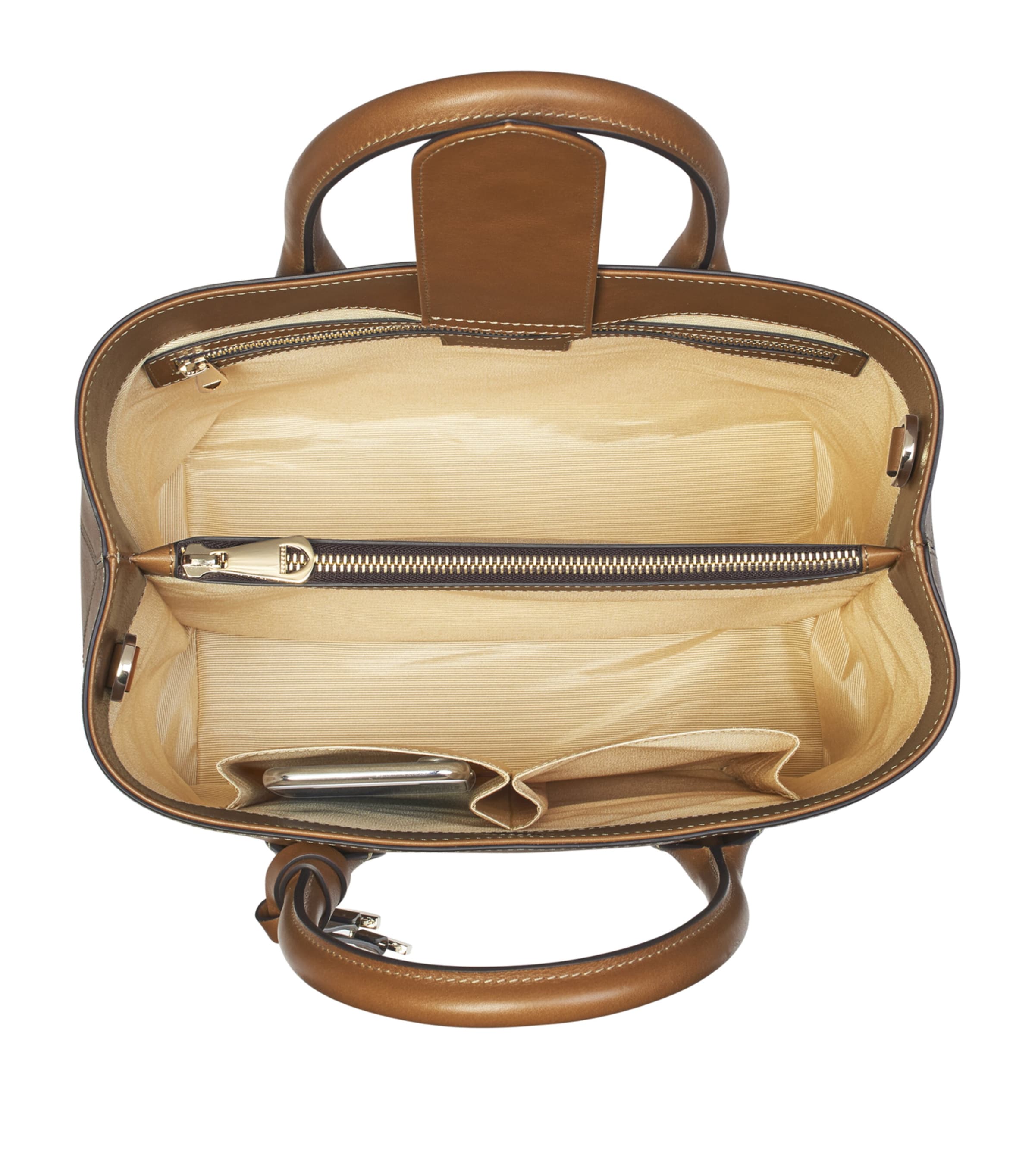 Aspinal Of London Midi Leather London Tote Bag - British product