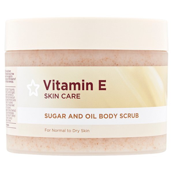 Superdrug Vitamin E Sugar Oil Body Scrub 300ml GOODS Superdrug   