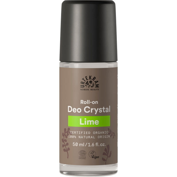 Urtekram Crystal Deodorant Roll On Lime Organic - 50ml GOODS Superdrug   