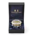Halcyon Days enamel wedding bells box, UK version