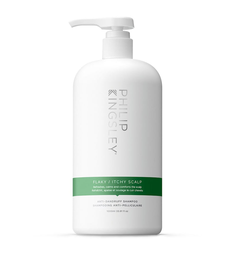 Philip Kingsley Flaky Itchy Scalp Anti-Dandruff Shampoo 1000ml, imported from the UK