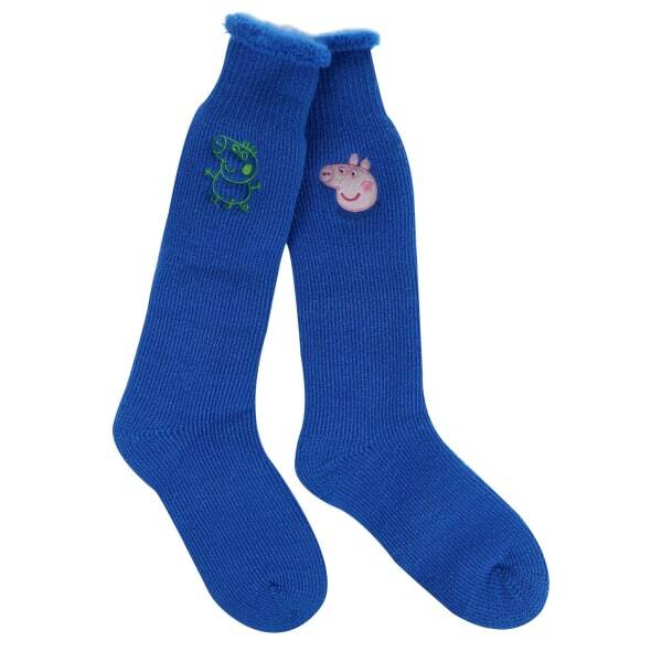 Regatta Kids Peppa Pig Boot Socks (Pack of 2) (10 -12) GOODS Superdrug Blue  