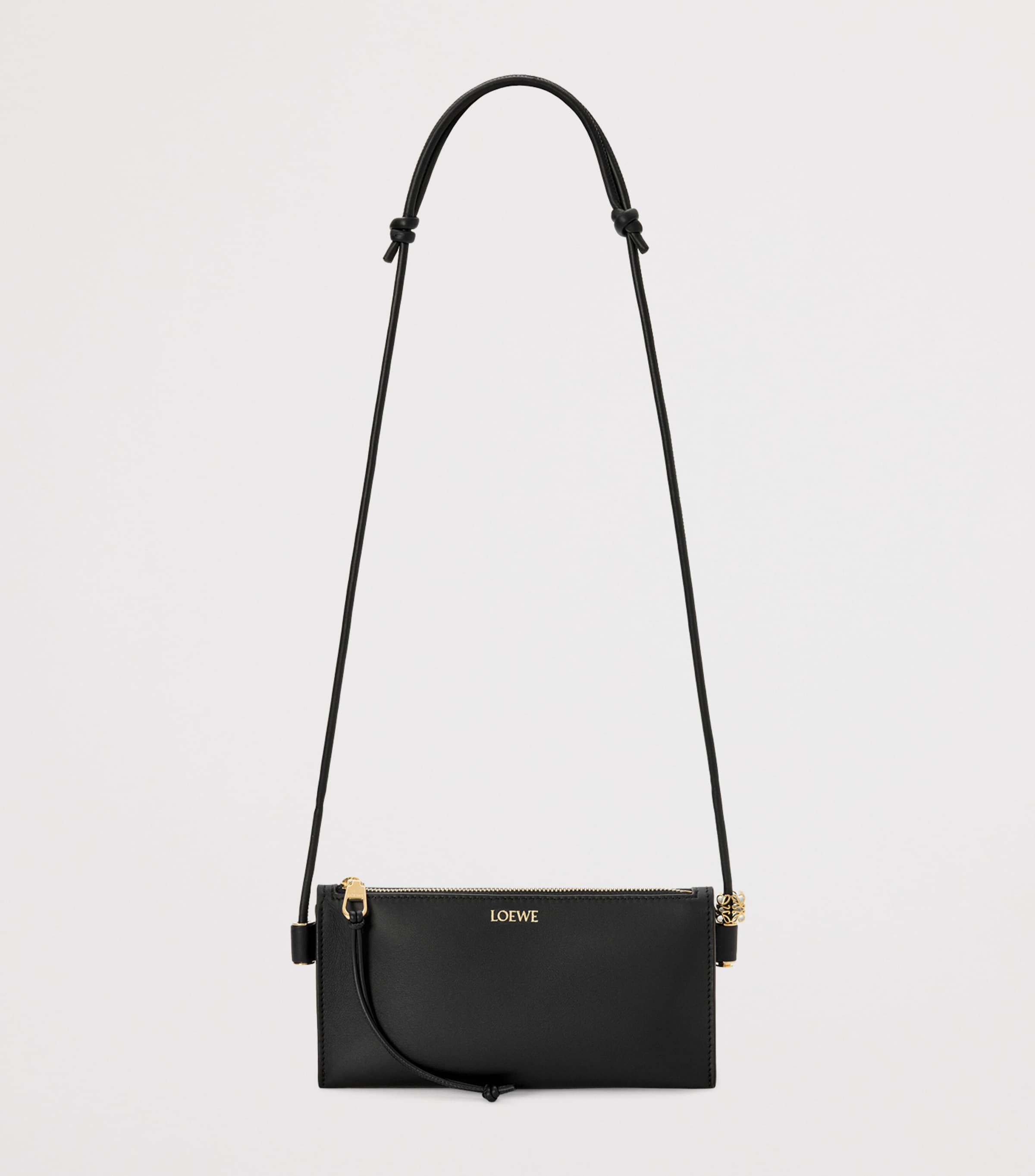 LOEWE Joya leather pouch with adjustable strap (British brand)