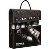 Termix Evolution hairbrush set Light Grey 17-43mm, imported from the UK