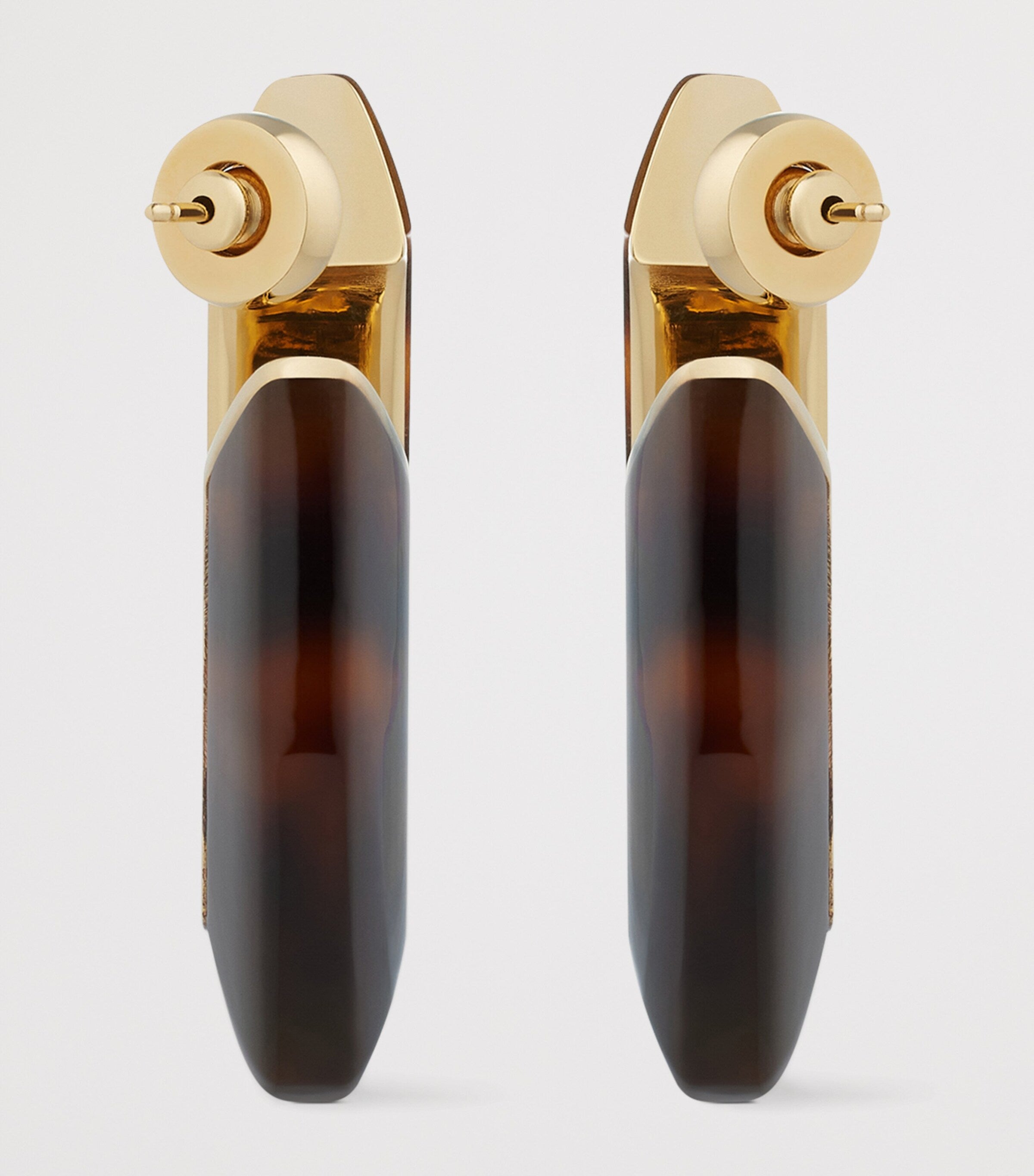 Grandes boucles d'oreilles huggie écaille de tortue Givenchy, version UK