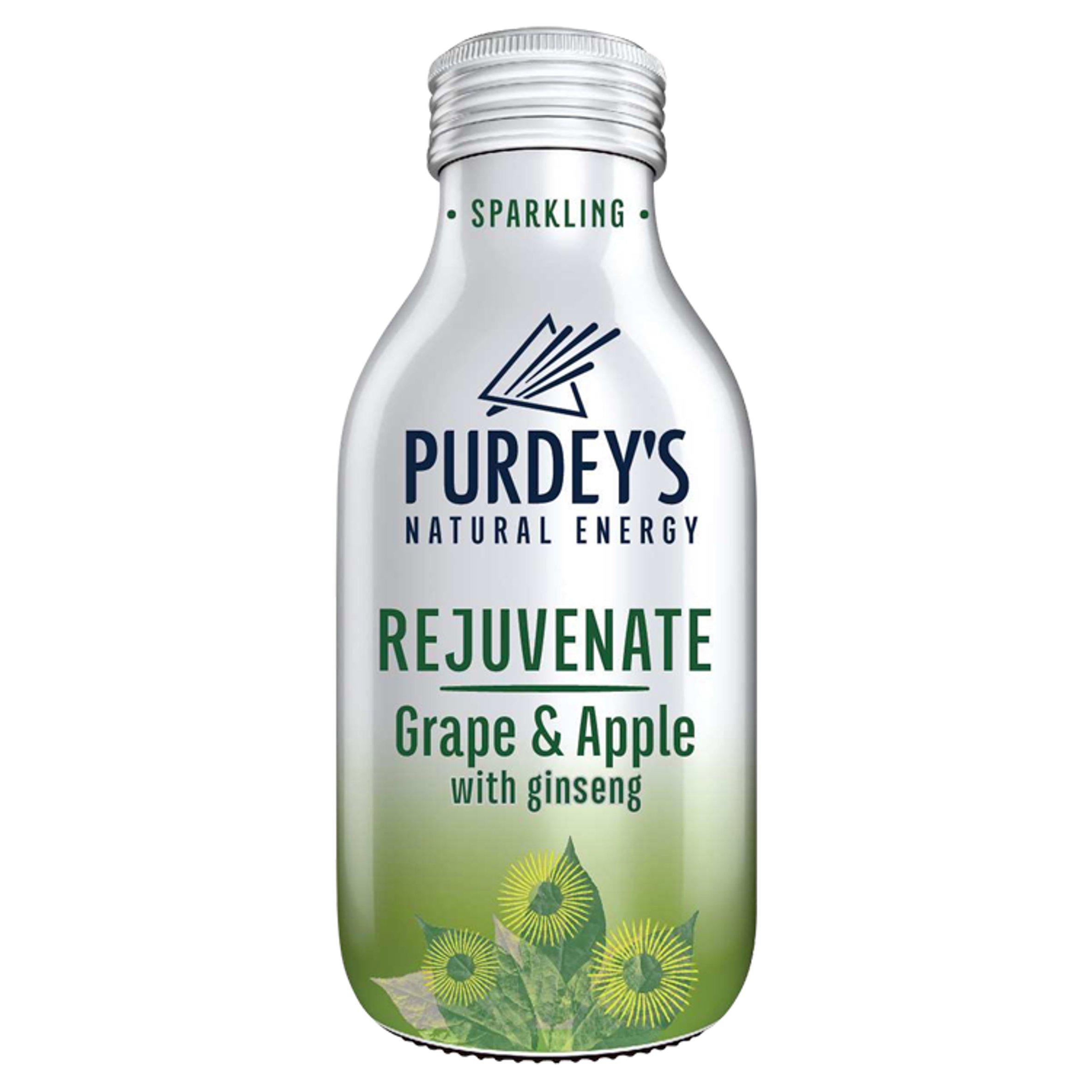 Purdey's Rejuvenate Natural Energy Drink 330ml All Sainsburys   