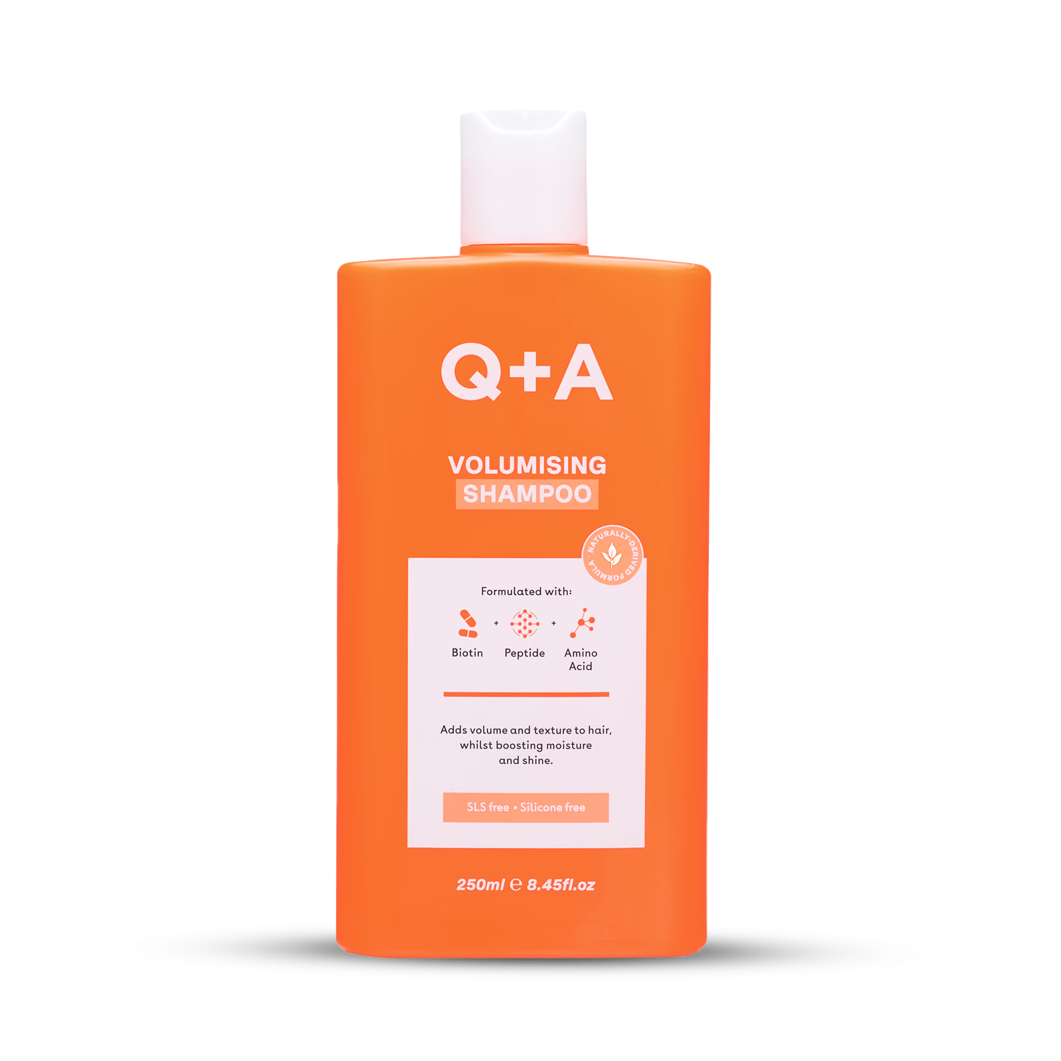 Q+A Volumising Shampoo 250ml (British brand)