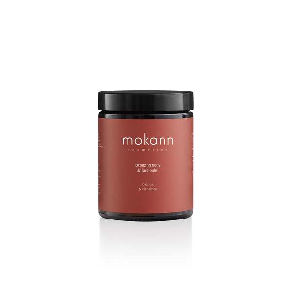 Mokann bronzing body and face balm orange cinnamon 180ml, UK version