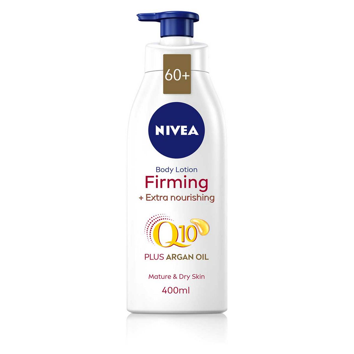 NIVEA Q10 Power 60+ Firming and Extra Nourishing Body Lotion with Argan Oil 400ml GOODS Boots   