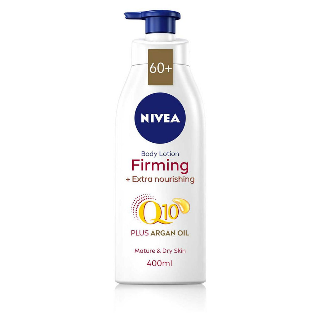 NIVEA Q10 Power 60+ Firming and Extra Nourishing Body Lotion with Argan Oil 400ml