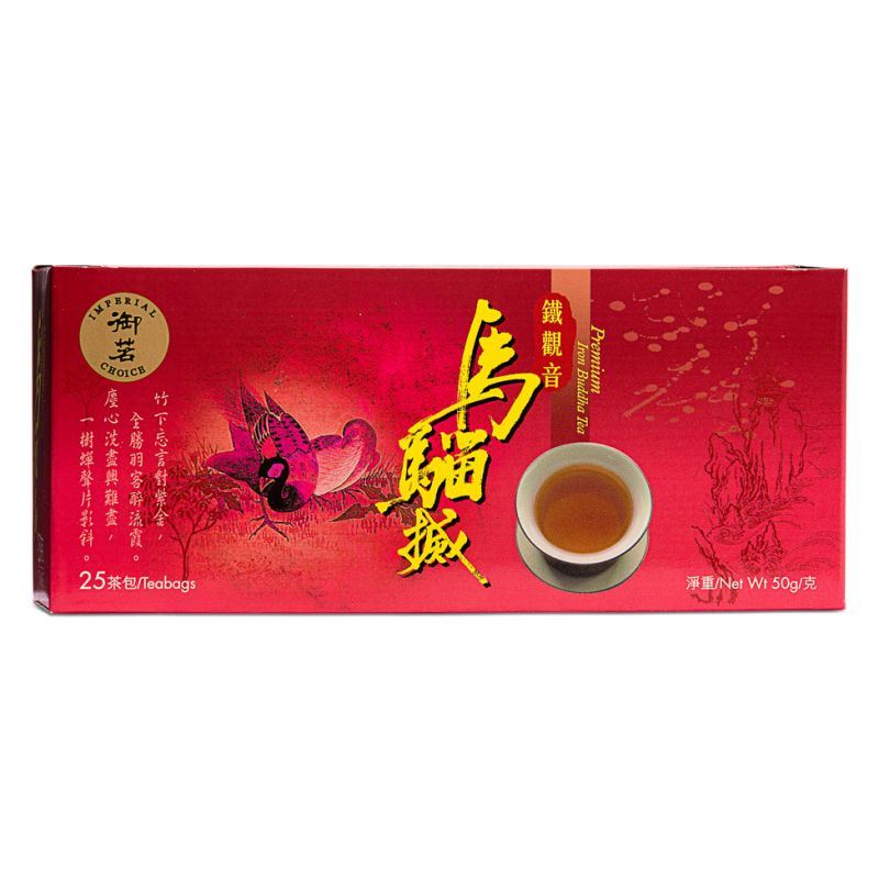 Imperial Choice Iron Buddha oolong tea bags - British product