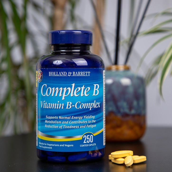 Holland & Barrett Complete B Vitamin B Complex 250 Caplets