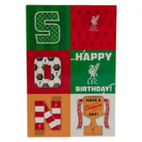 Liverpool FC Son Birthday Card (23cm x 15cm) GOODS Superdrug   