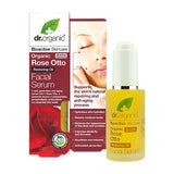 Dr Organic Rose Otto Facial Serum 30ml Face Oil & Serum Holland&Barrett   