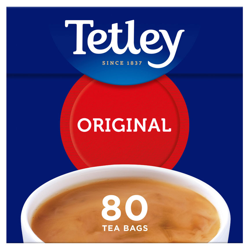 Tetley Original 80 Tea Bags GOODS ASDA   