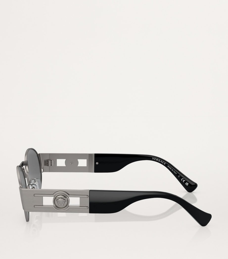 Versace steel frame sunglasses 0VE2264, UK version