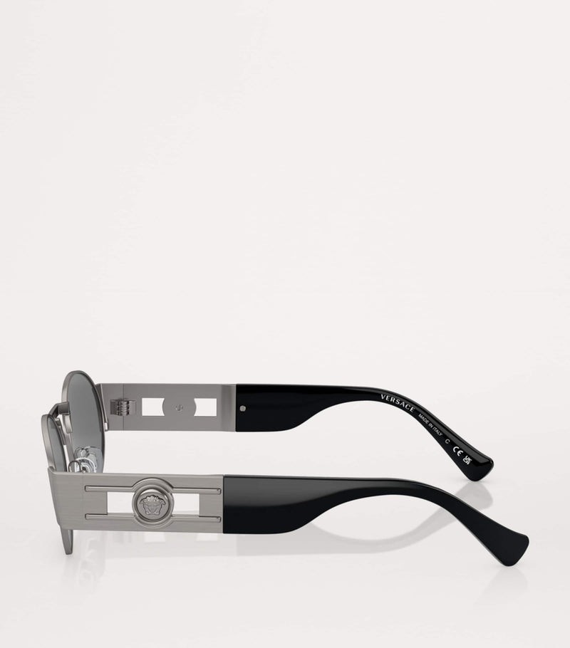 Versace steel frame sunglasses 0VE2264, UK version