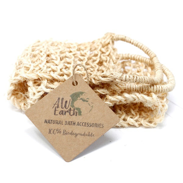 Natural sisal exfoliating back scrub 80cm, UK version