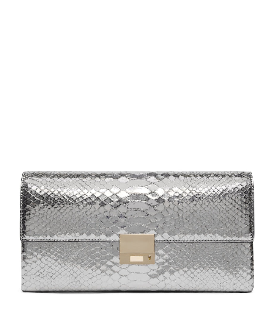 TOM FORD large laminated leather clutch bag, UK version