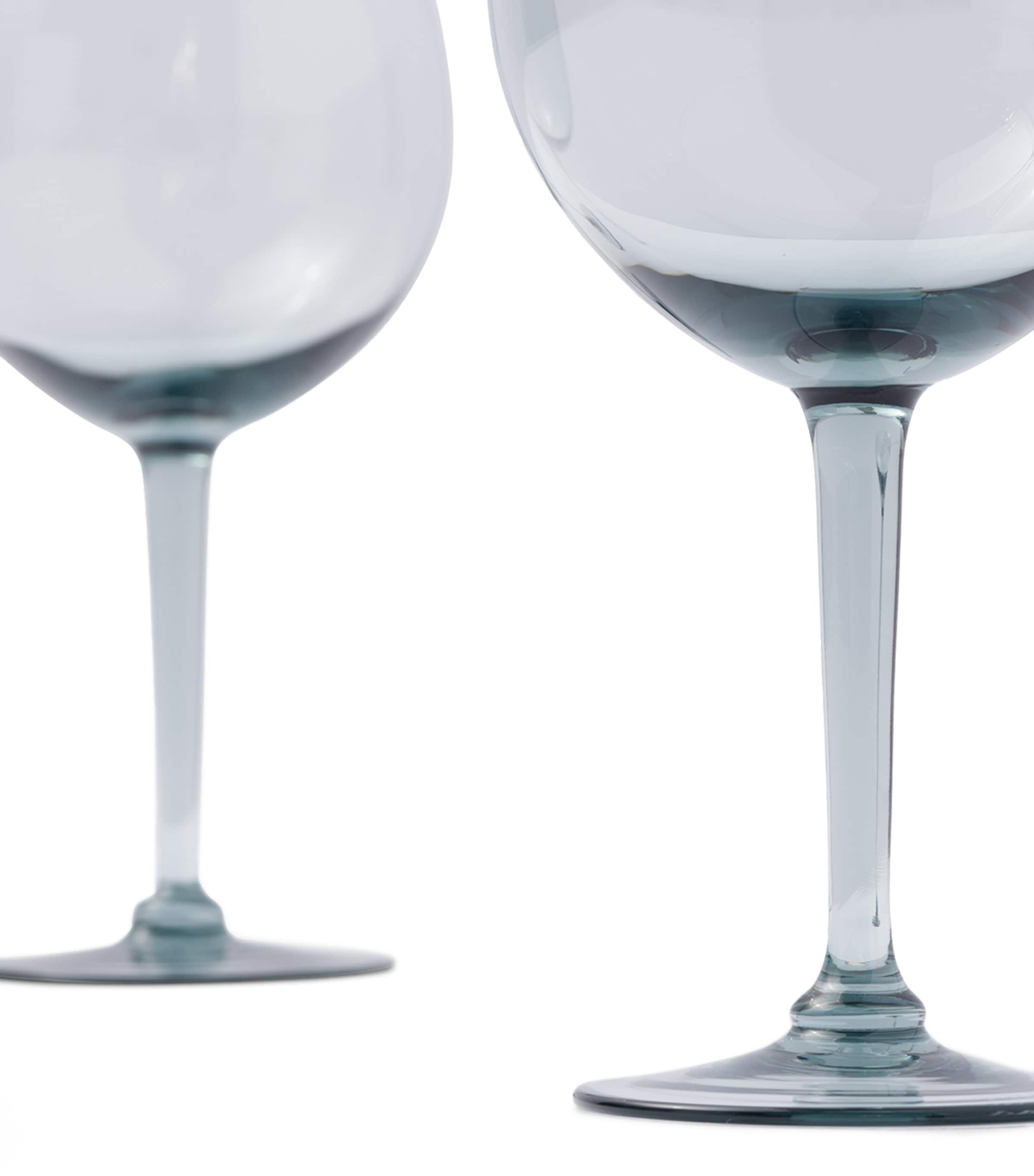 Prada New York red wine glasses set of 2, imported from the UK