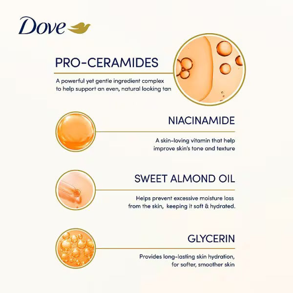 Dove Summer Revived Gradual Tan Mousse 150ml - British product