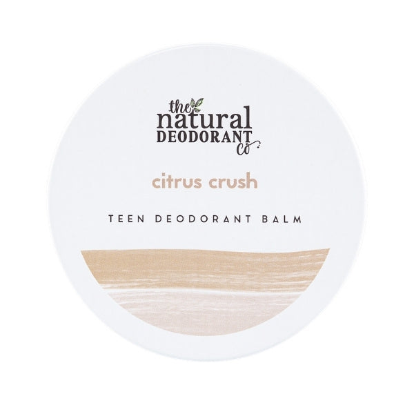 Natural Deo Co. teen deodorant balm Citrus Crush 55g, UK version