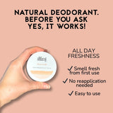 Natural Deo Co. teen deodorant balm Citrus Crush 55g, UK version