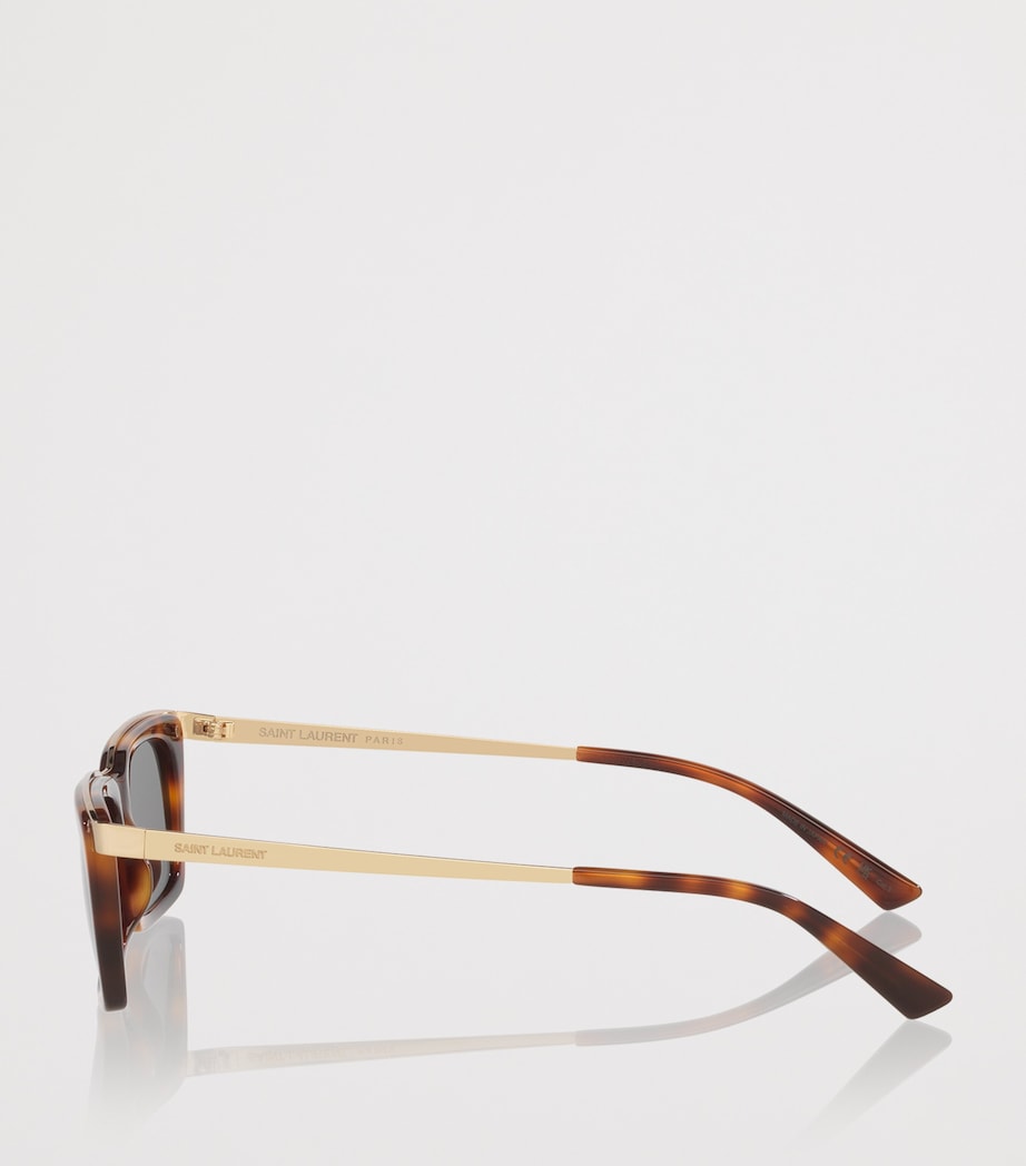 Saint Laurent acetate rectangle sunglasses (British brand)
