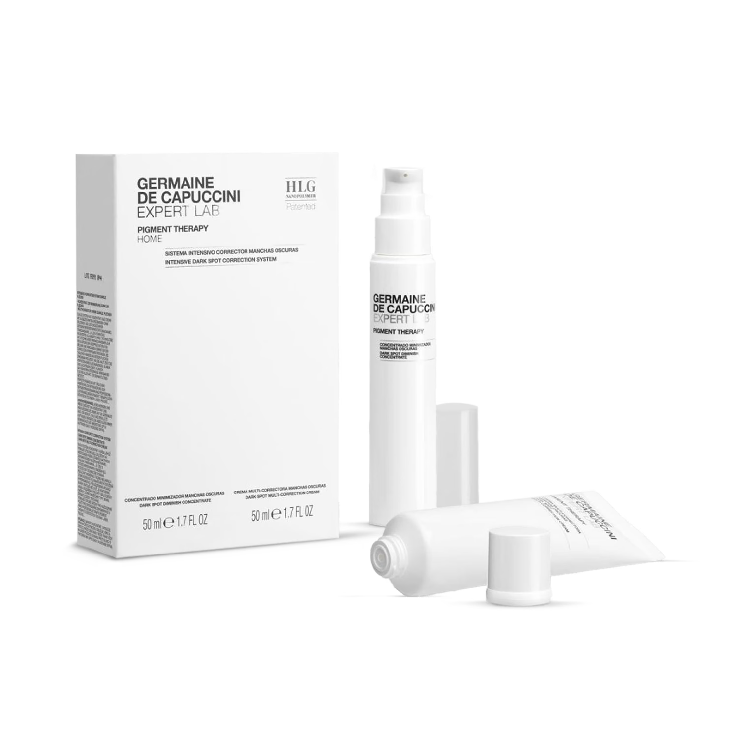 Germaine De Capuccini pigment therapy skincare set, UK version