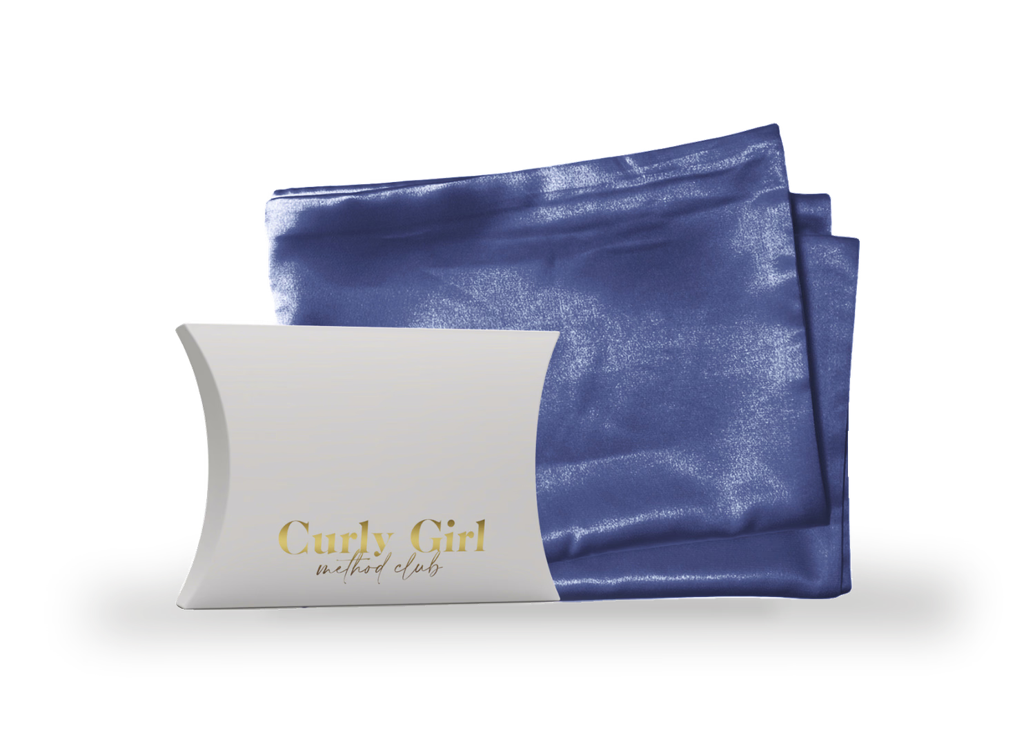 CGMC Satin Pillowcase Blue - British product