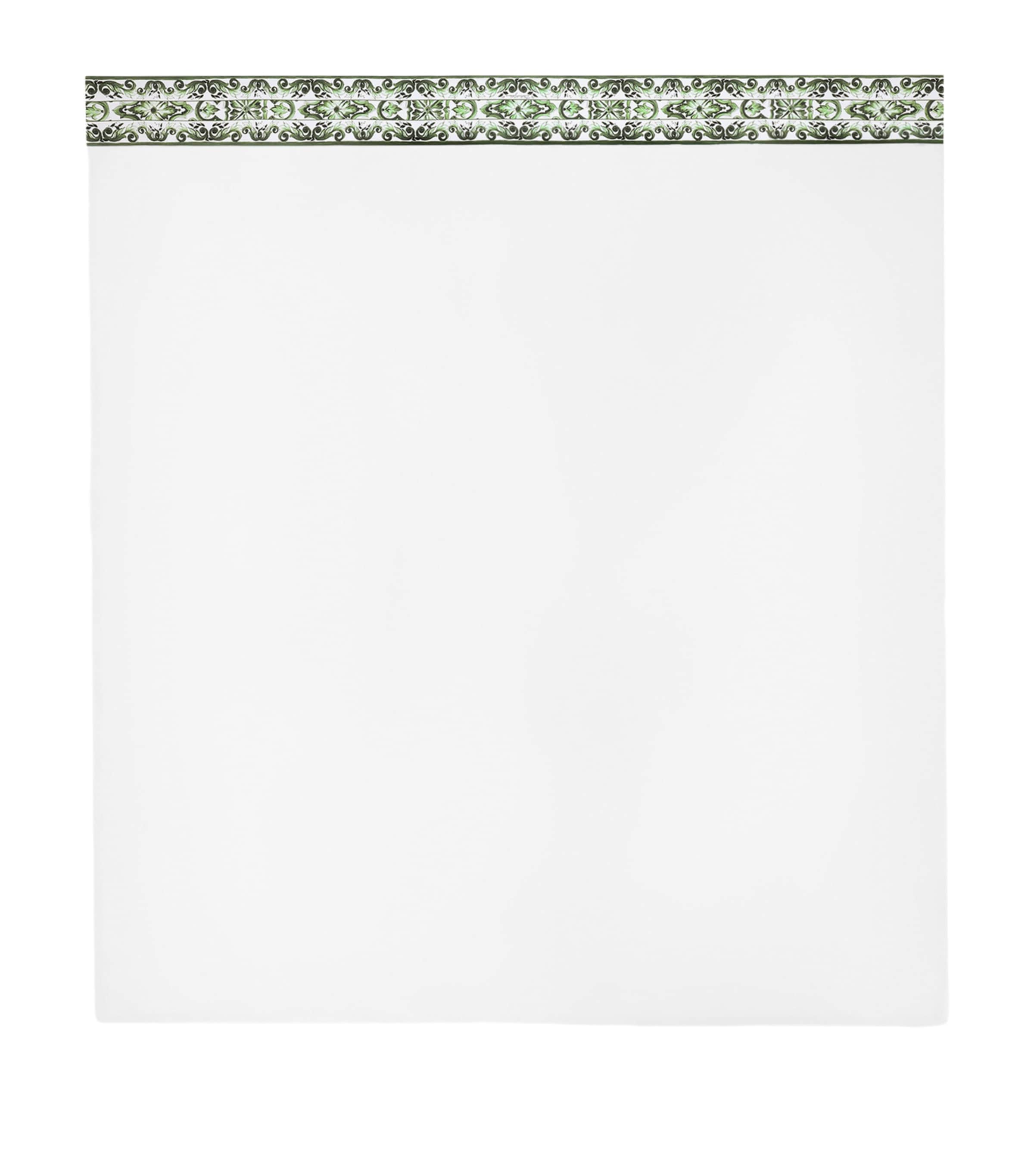 Dolce&Gabbana Casa cotton Majolica king flat sheet 260cm x 280cm - British product