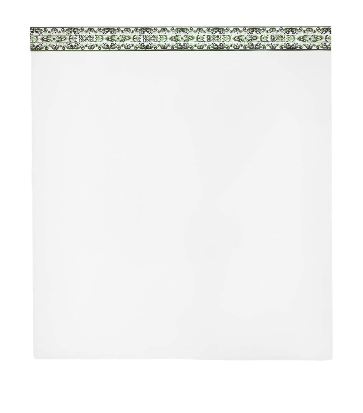 Dolce&Gabbana Casa cotton Majolica king flat sheet 260cm x 280cm - British product
