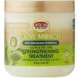 Olive Miracle Olive And Tea Tree Strengthening Treatment, imported from the UK
