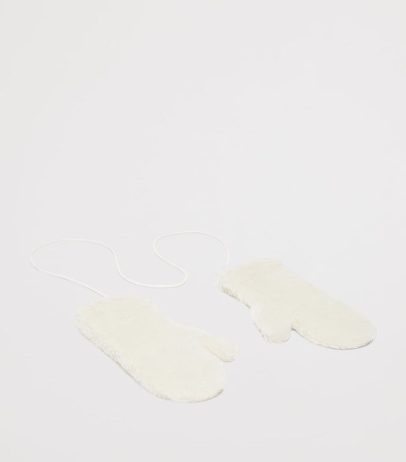 Max Mara alpaca wool silk gloves, Italian luxury accessories (British brand)
