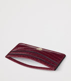 Aspinal of London croc-embossed slim card holder, UK version