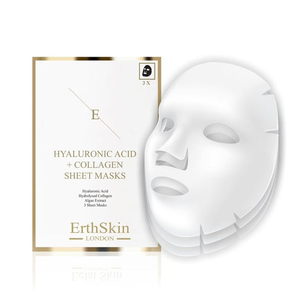 Erth Skin London rose oil set, collagen masks, imported from the UK