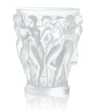 Lalique Bacchantes crystal vase 34.5cm - British product