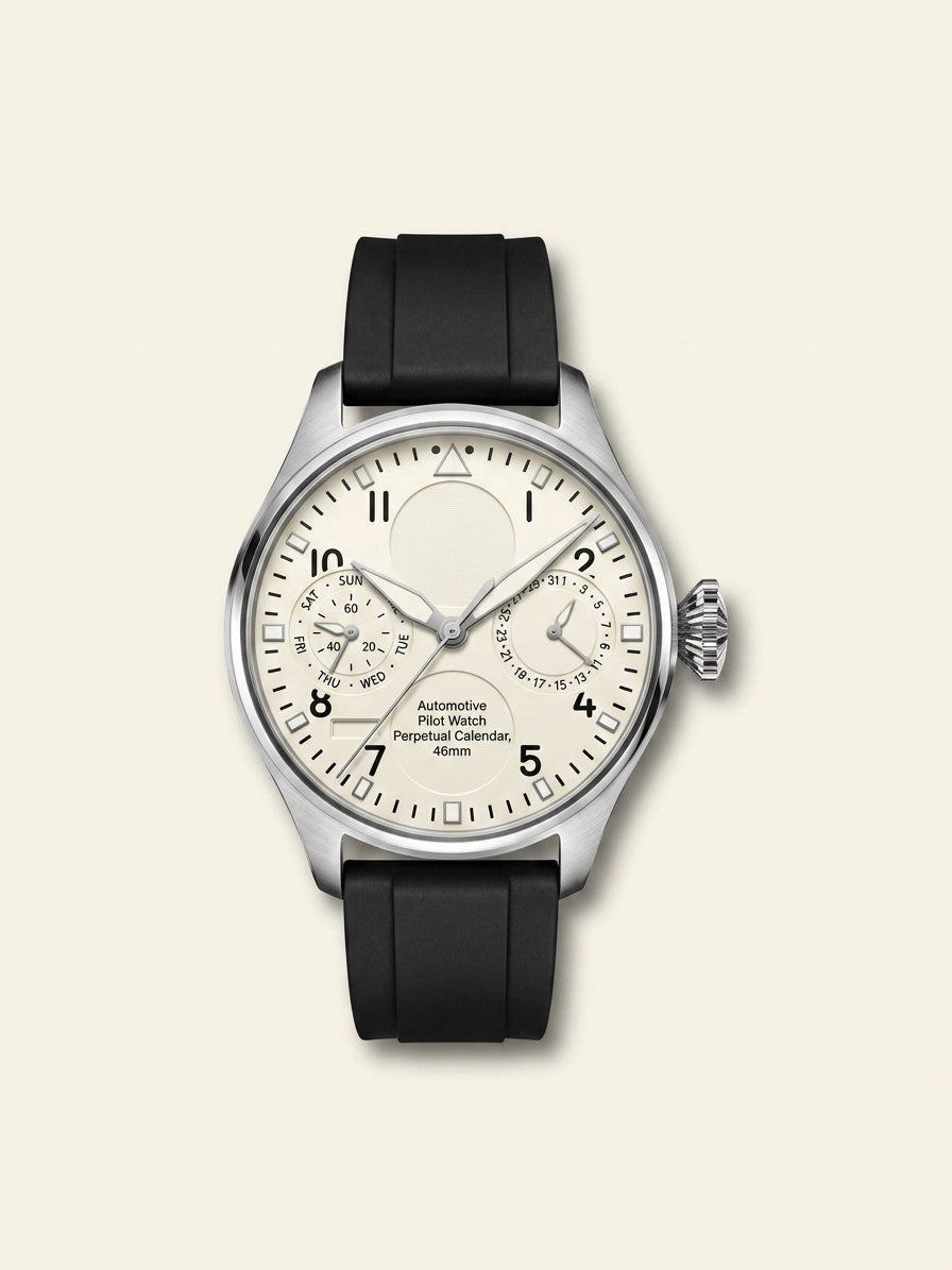 IWC Big Pilot perpetual calendar watch 46.2mm, imported from the UK