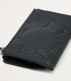 AllSaints leather card holder with coin purse, imported from the UK