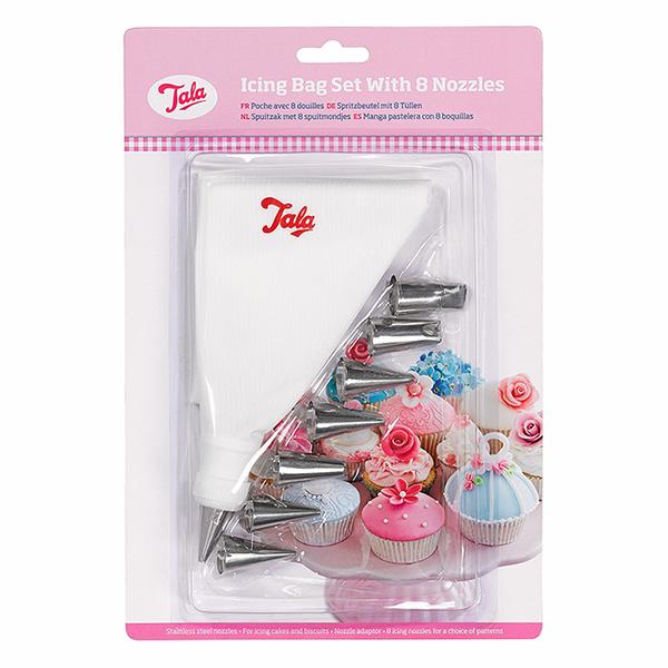 Tala Icing Bag Set With 8 Nozzles GOODS Sainsburys   