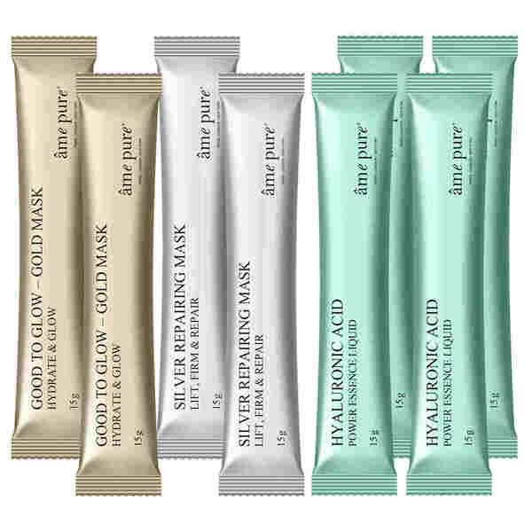 âme pure Jelly Glow Rubber Mask Smooth & Glow, imported from the UK