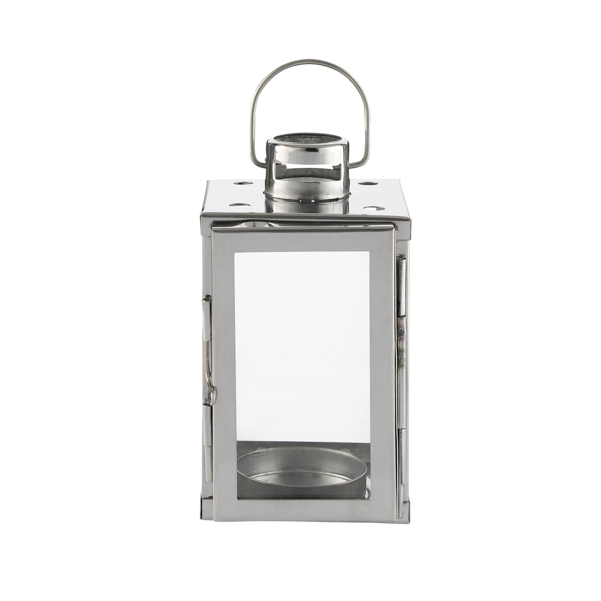 Habitat Mini Lanterns - Silver Finish GOODS Sainsburys   