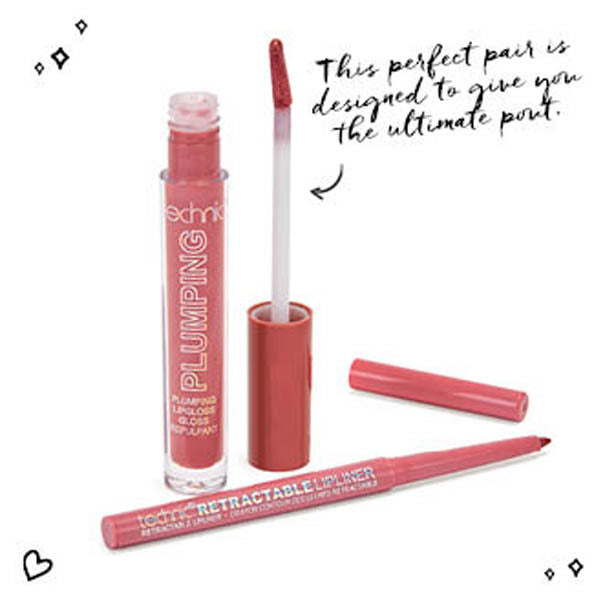 Technic Plump & Pout lip plumping set stocking filler, UK version