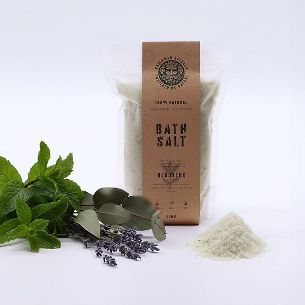 Serenityy's menthol Epsom bath salt 800g, imported from the UK