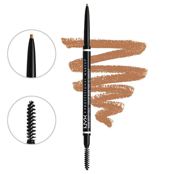 NYX Micro Brow Pencil Blonde shade, imported from the UK