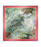 Max Mara silk printed scarf 70cm (British brand)
